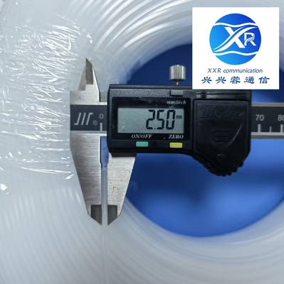 Tubo de protección de fibra desnuda, tubo de protección de cable de fibra óptica de 5 mm