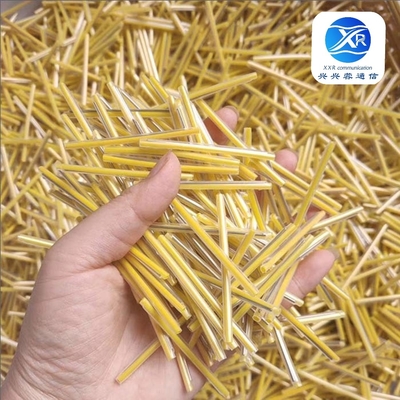 Gabinete de conexión cruzada con mangas de empalme de fibra óptica amarilla de EVA de 1,5 mm