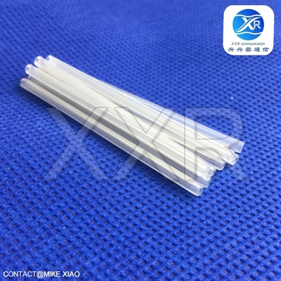 Tubo de reducción de calor de cable de fibra certificado ROHS 6 cm de largo OD2.5 mm