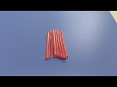 Mancha de empalme de fibra óptica roja, manchas de fibra térmica de 2,5 mm.