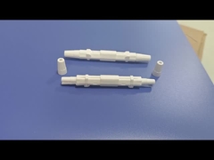 Caja redonda de protección contra la fusión de fibra óptica blanca para cables de caída de fibra óptica fusionada