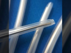 Instrumento de fibra óptica de 40 mm con tubo retráctil de calor claro