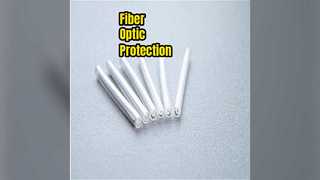 Fusión de empalme de funda de protección de fibra óptica