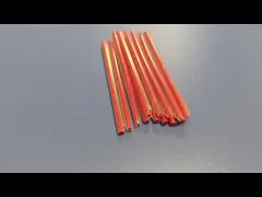 Mancha de empalme de fibra óptica roja, manchas de fibra térmica de 2,5 mm.